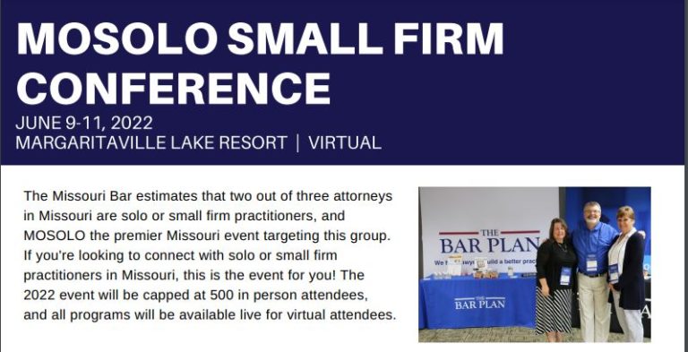 2022 MOSOLO Small Firm Conference!